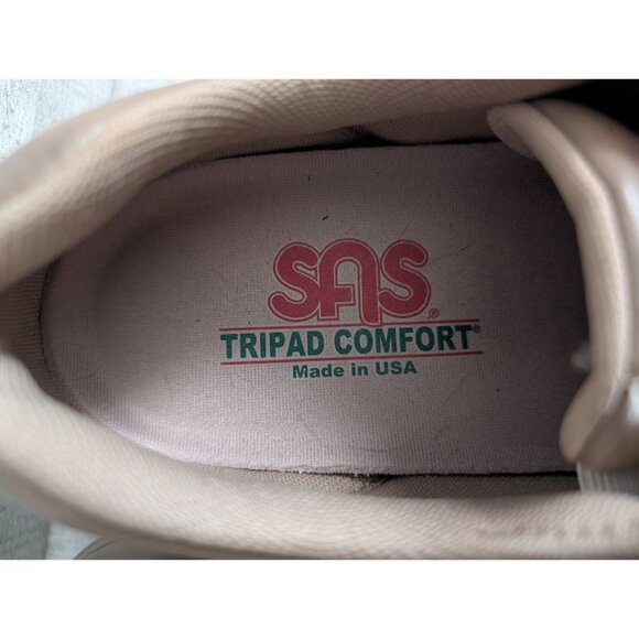 SAS Tripad Comfort Womens Taupe Leather Walking Shoes Size 7.5W - Picture 3 of 6